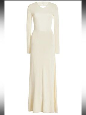 SOLID & STRIPED x Sofia Richie Grange Narcia Long-Sleeve Maxi Dress